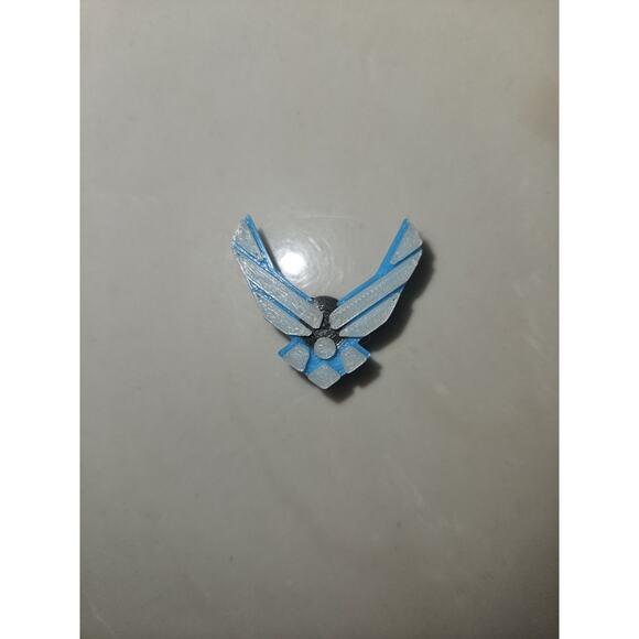 Air Force Emblem Shrader Tire Valve Cap (Set Of 5) Glows In The Dark! - Picture 4 of 4